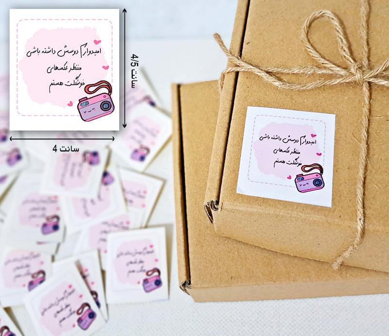 لیبل مربع دوربین