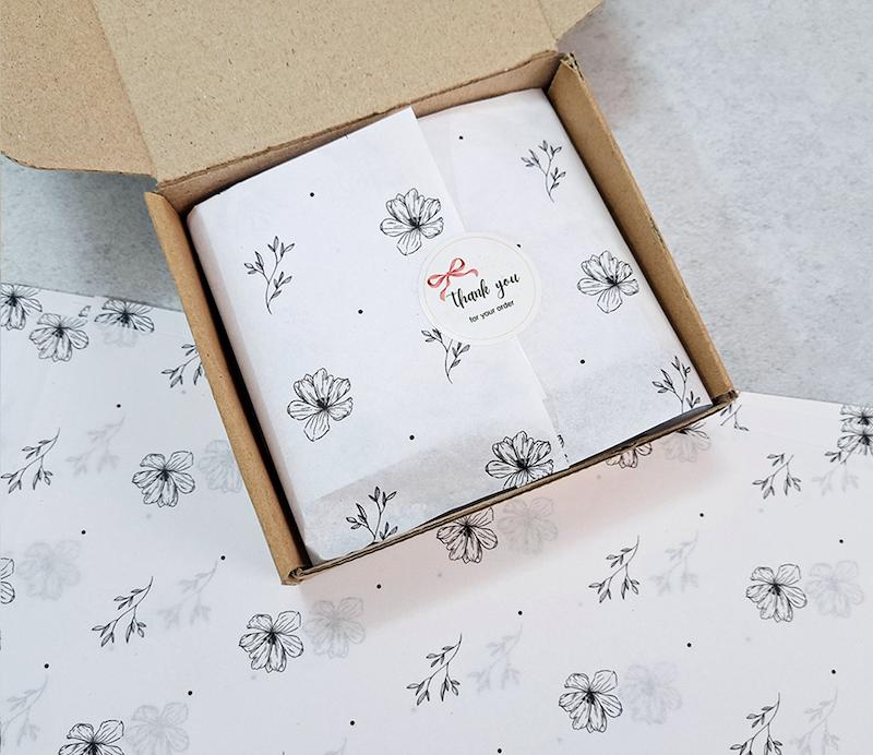 کاغذ پوستی گل