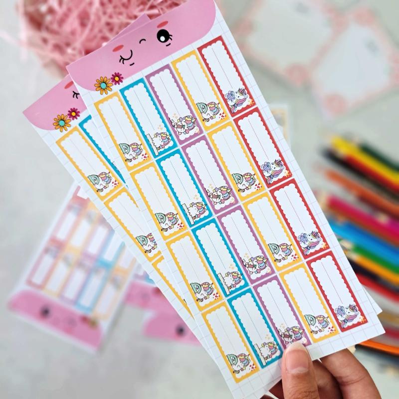 برچسب کتاب و دفتر ( لیبل اسم ) کیتی