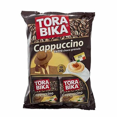 کاپوچینو ترابیکا 20 عددی همراه با پودر شکلات (Cappuccino Torabika)