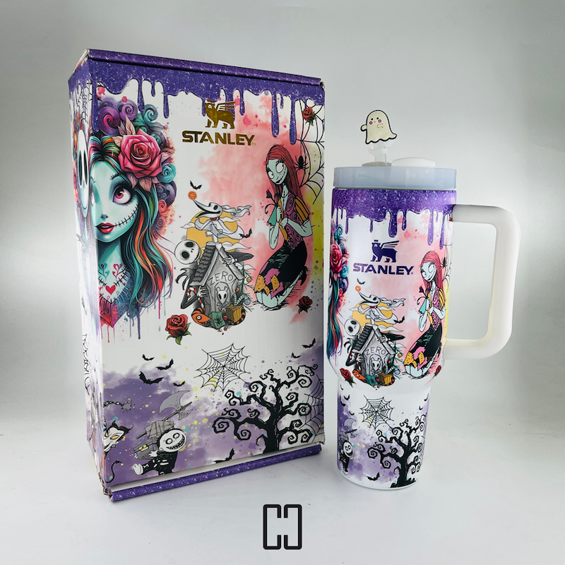 تراول ماگ 1200 میل استنلی طرح عروس مردگان