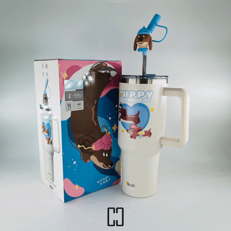 تراول ماگ دیلر طرح سگ آبی (DILLER)