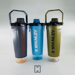 شیکر استنلی ۵۹۰ میل مخزن دار مدل Activate Shaker Bottle