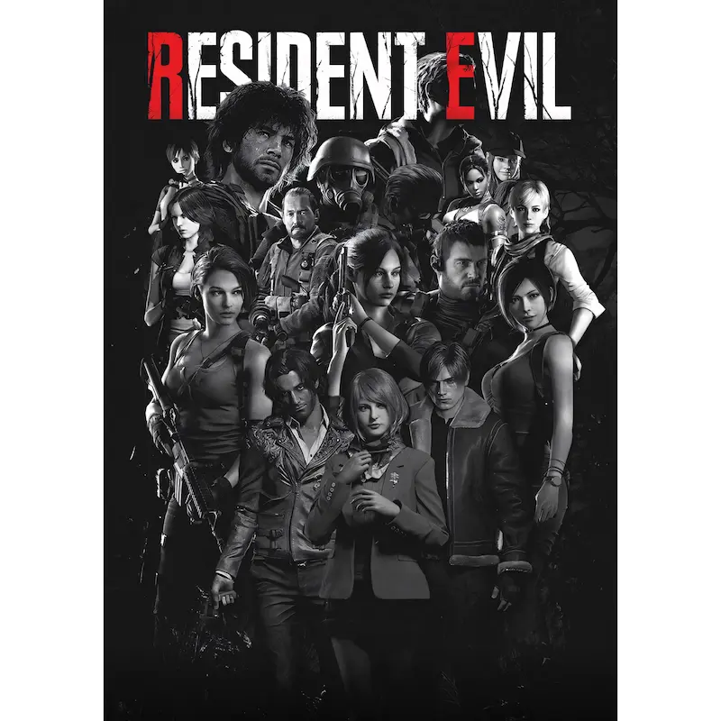 متال پوستر طرح Resident Evil { ساده }