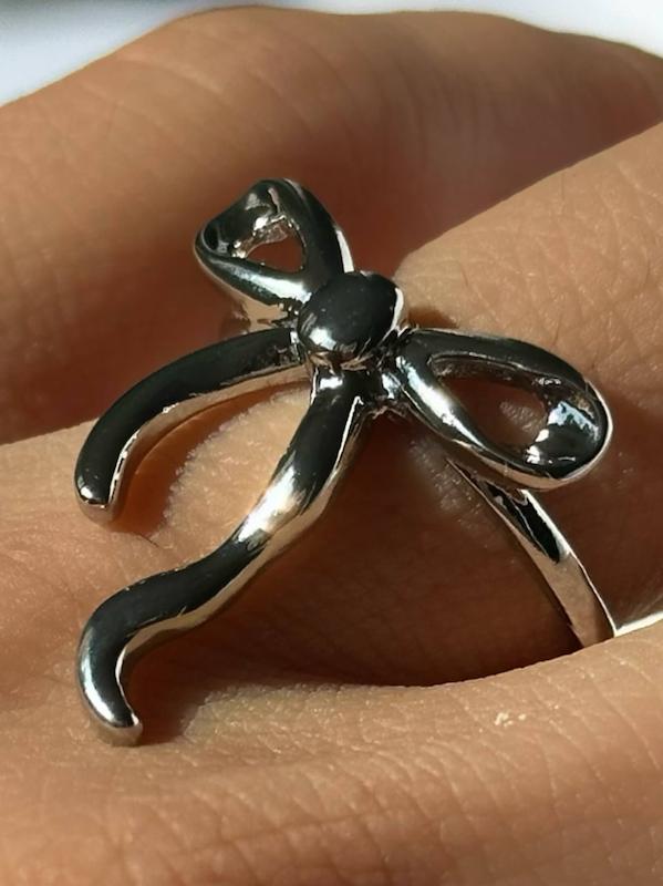 انگشتر آبکاری پاپیون