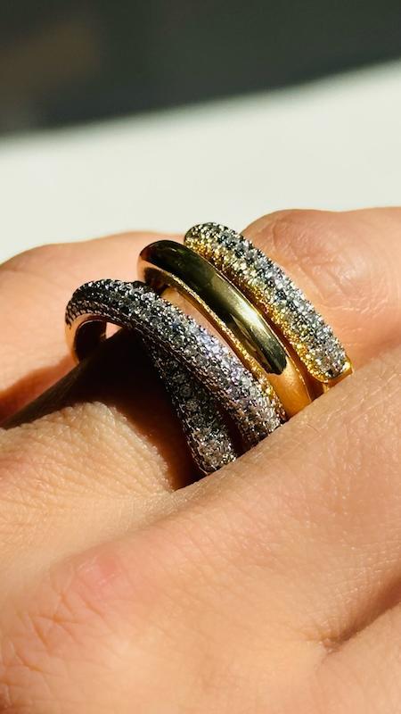 انگشتر فول نگین لاکچری