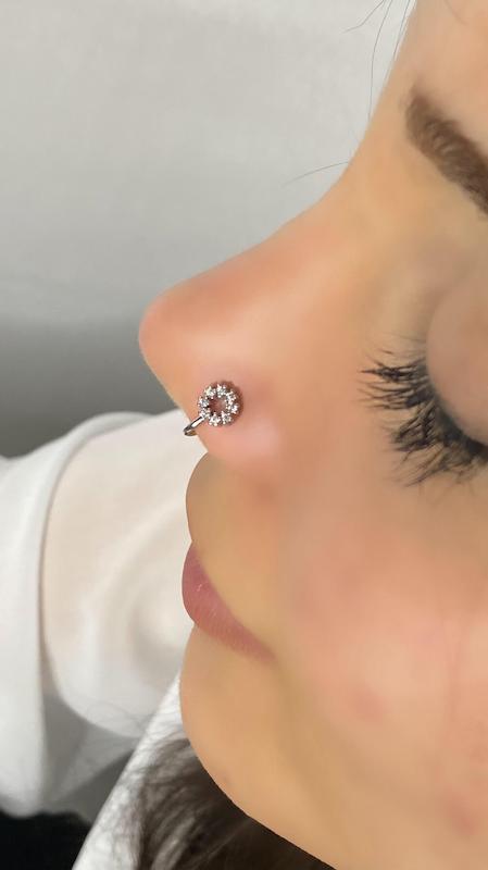 پرسینگ فیک بینی