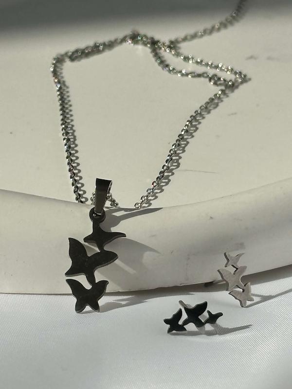 نیمست پروانه استیل 