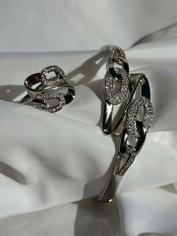 تک پوش و انگشتر ست