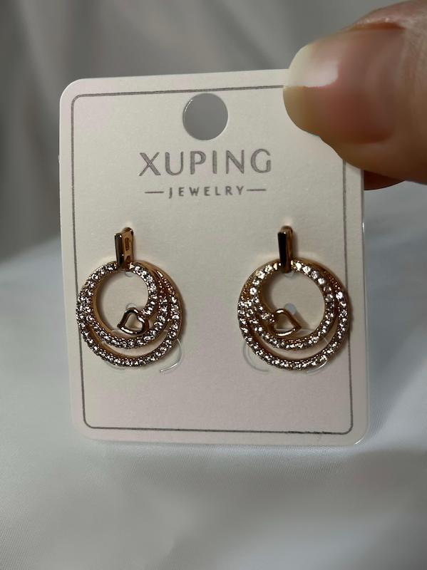 گوشواره فول نگین پینترستی