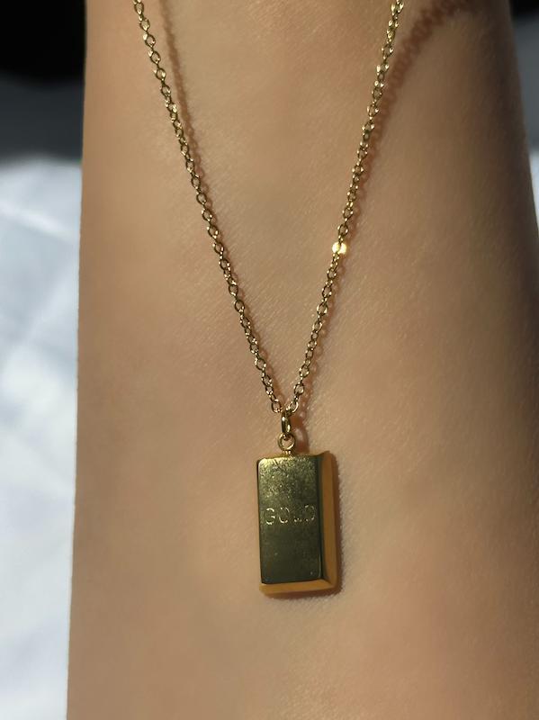 گردنبند شمش