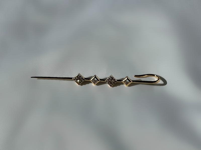 گوشواره قلاب سوزنی