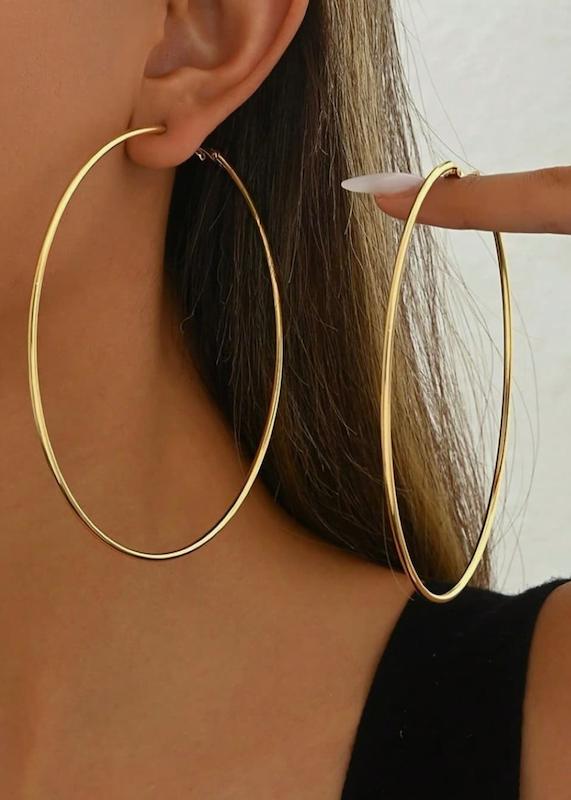 گوشواره دایره ای بزرگ