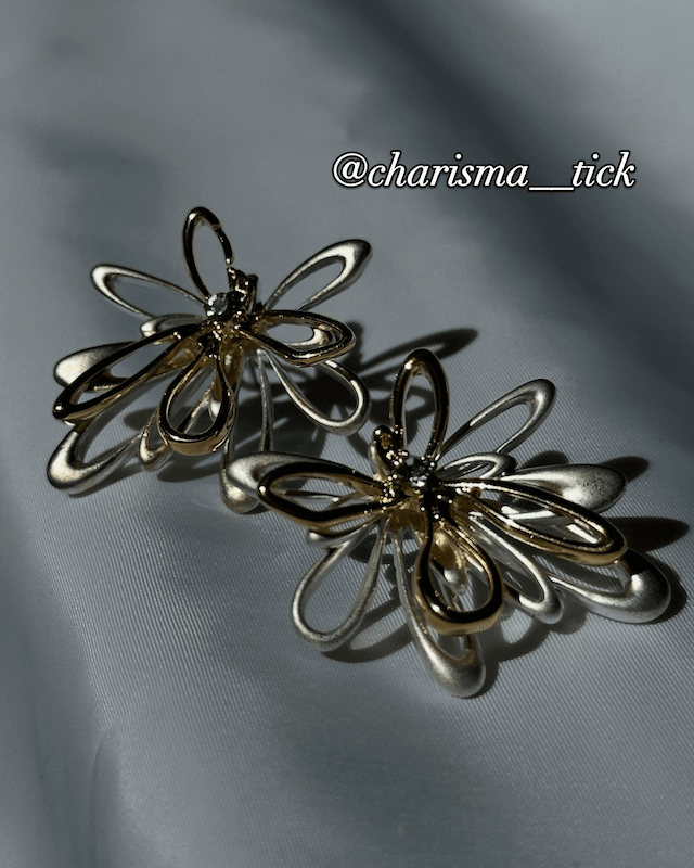 گوشواره ژوپینگ  لاکچری ۲رنگ