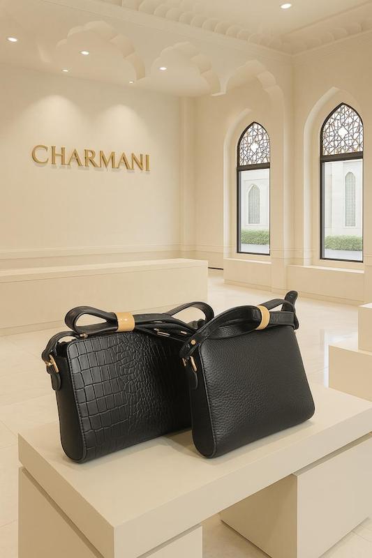 کیف زنانه چرم طبیعی استایل مانا