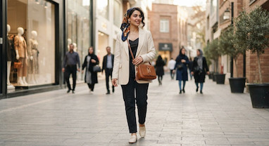راهنمای ست کردن کیف کراسبادی زنانه ( ایده‌های ۲۰۲۶ + عکس)