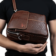 کیف مردانه دوشی چرم ماد مدل 139 MAD Leather 