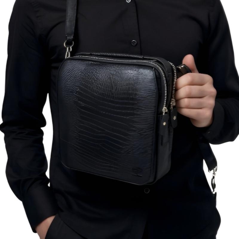 کیف دوشی مردانه چرم مدل ۱۴۹