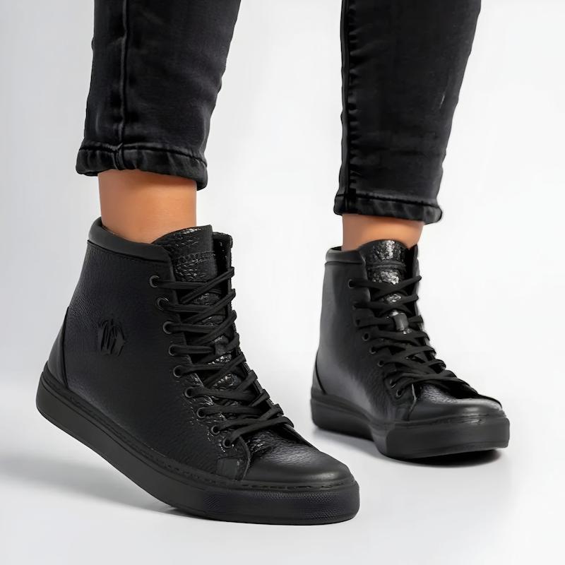 نیم بوت چرم ونس ال استار مردانه