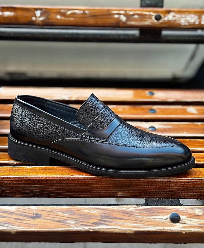 کفش مجلسی مردانه چرم مدل مونیخ