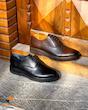 کفش مجلسی مردانه چرم مدل ژیان مشکی
