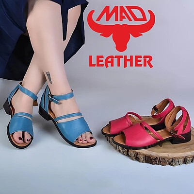 صندل زنانه چرم ماد مدل C2 MAD Leather 