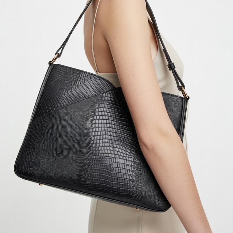 کیف زنانه مجلسی چرم مدل 5001