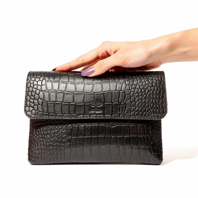 کیف زنانه دوشی چرم مدل 136