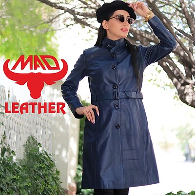 مانتو زنانه چرم ماد مدل دیلا DILA MAD Leather 