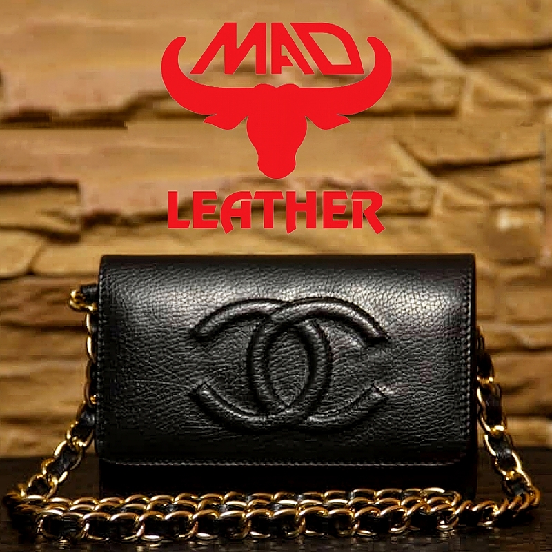 کیف مجلسی دوشی زنانه چرم ماد مدل CHANNEL MAD Leather 