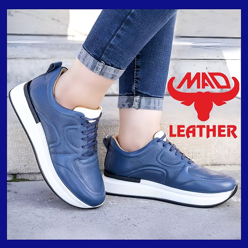 کفش اسپرت زنانه چرم ماد کد 1080 MAD Leather 