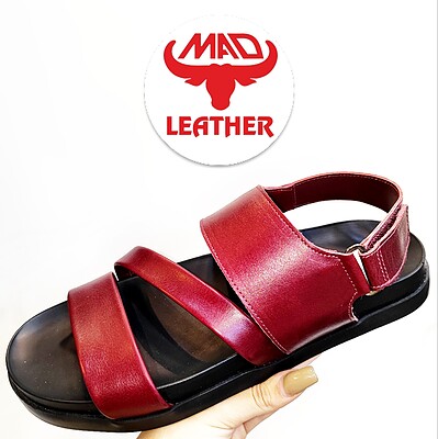 صندل مردانه چرم ماد مدل الکس Alex Sandal MAD Leather 