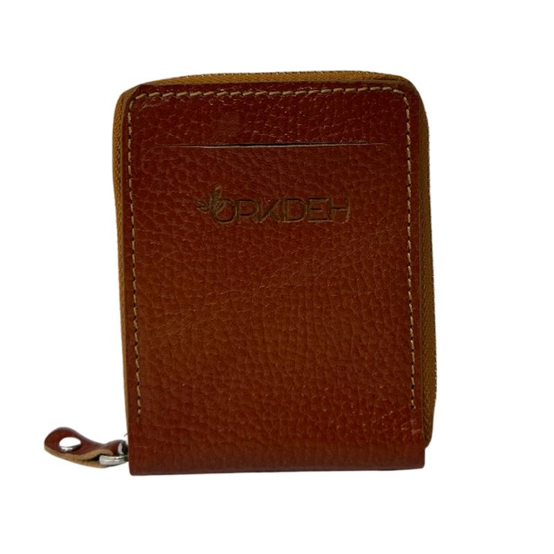 جا کارتی دو روئه چرم جانت عمودی