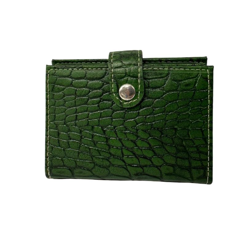 جا کارتی دو روئه چرم دوبل دکمه دار