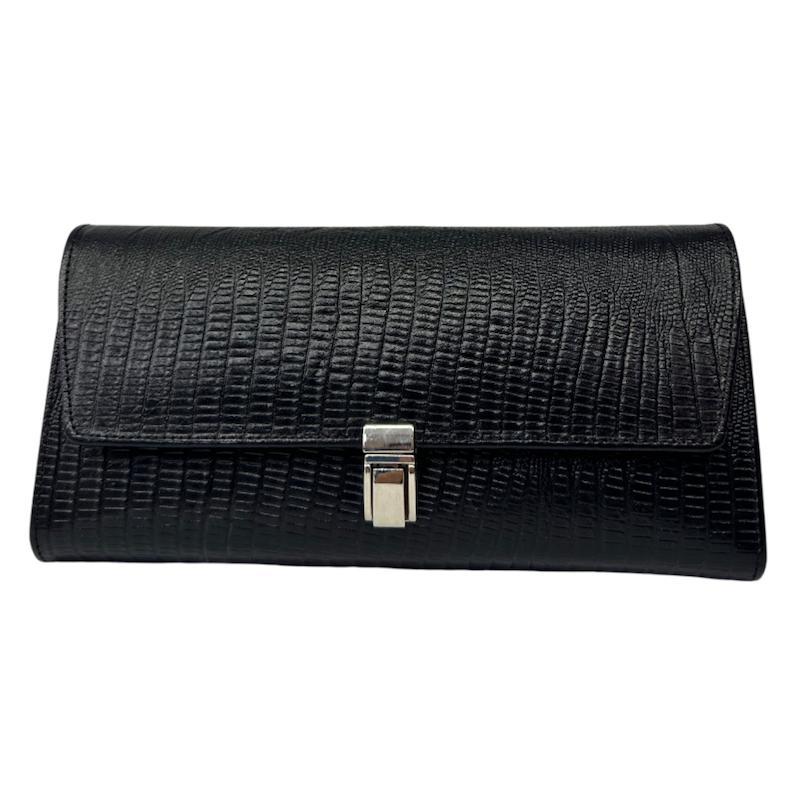 کیف دو روئه چرم صنم زنجیردار