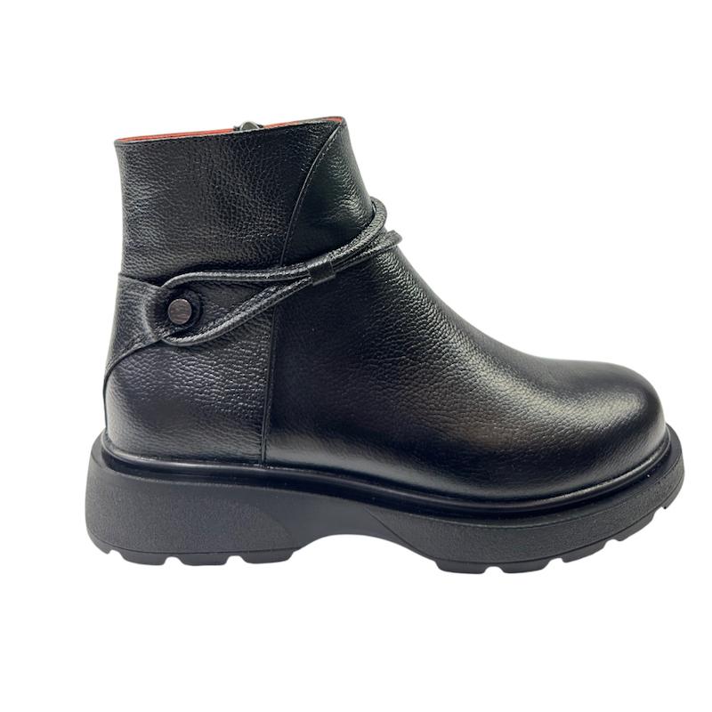 نیم بوت  تمام چرم کد 2001