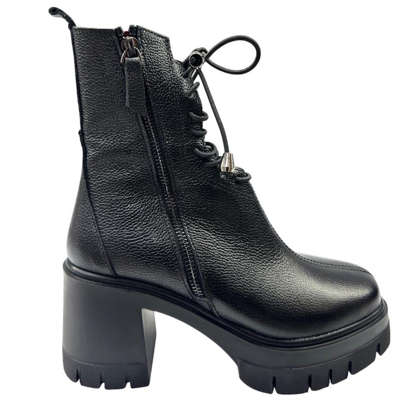 نیم بوت تمام چرم کد 515