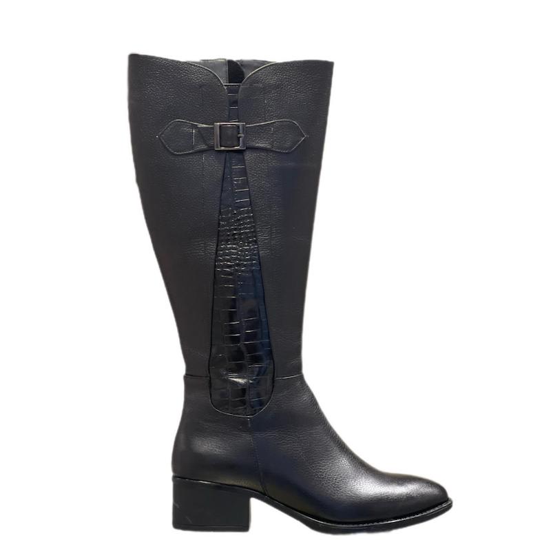 بوت بلند تمام چرم کد 955