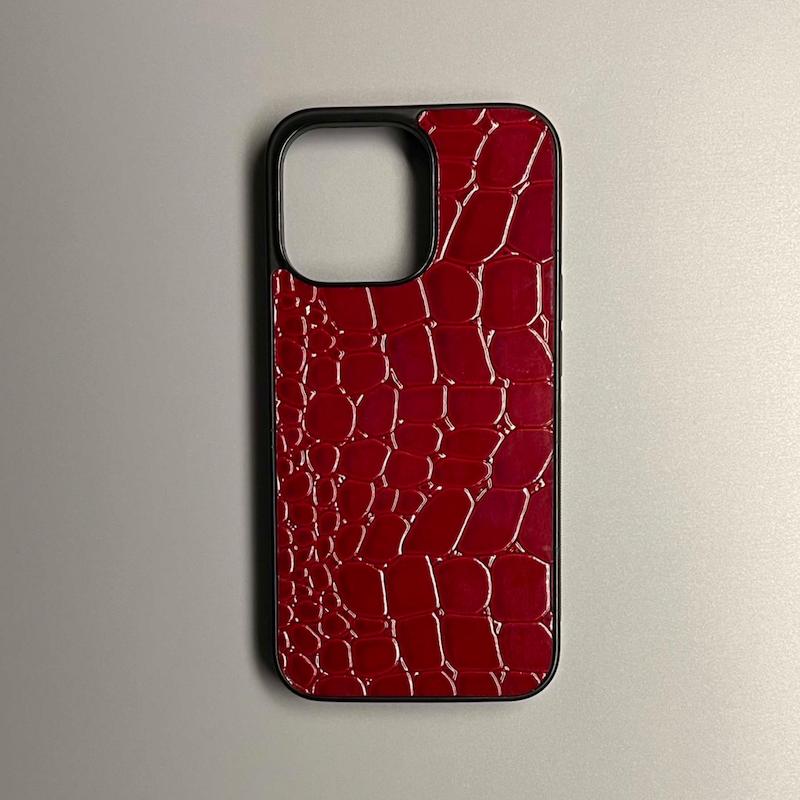 گارد گوشی چرم shiny Stone Crocodile 