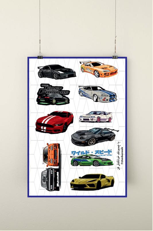 استیکر پک ماشینی 4