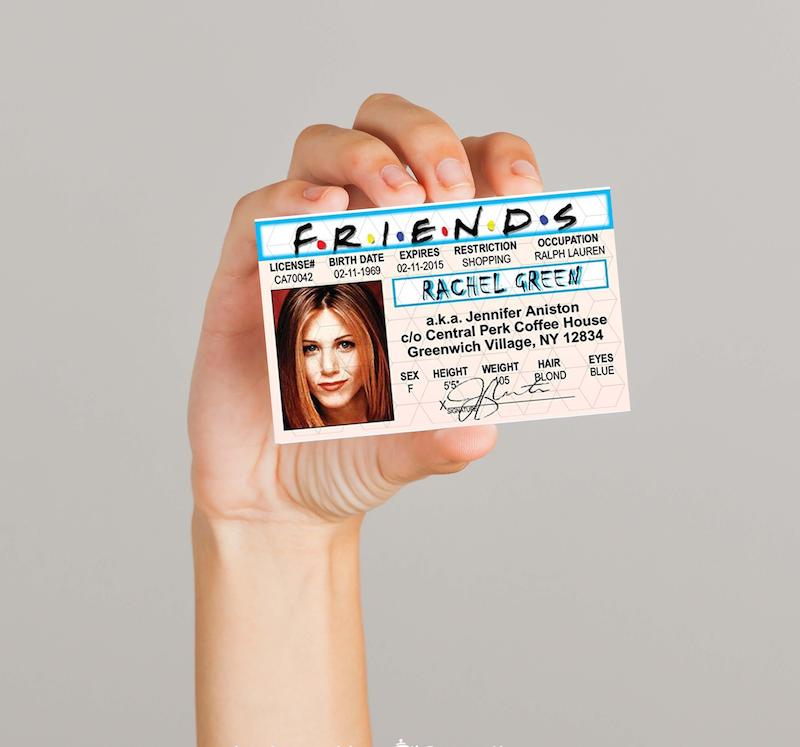 استیکر کارت ریچل / FRIENDS