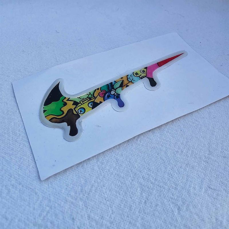 استیکر ژله ای NIKE 2