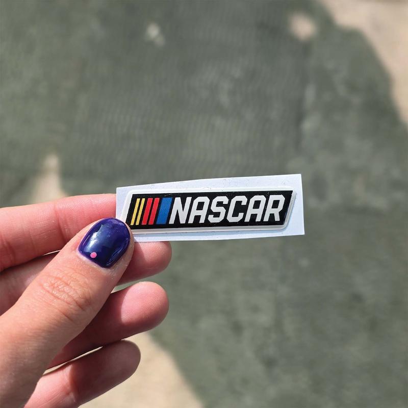 استیکر ژله ای nascar