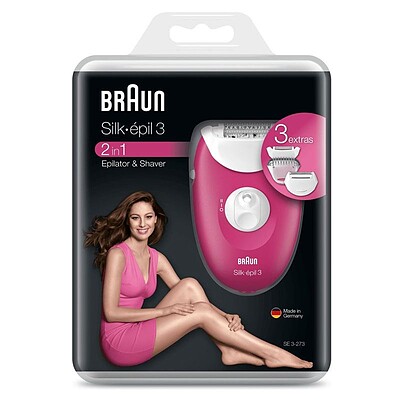 اپیلیدی براون اصل مدل BRAUN Silk Epil 3 3273