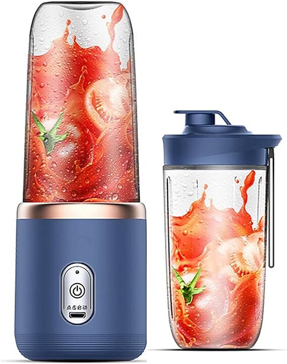 مخلوط کن و آبمیوه گیر شارژی پرتابل دوتایی مولتی فانکشن PORTABLE JUICER MULTI-FUNCTION