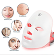 ماسک نقابیال ای دی جوان ساز صورت مدل 7نور Light facial beauty instrument