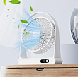 پنکه رومیزی شارژی مدل Digital desktop small fan zmfs-003