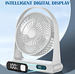 پنکه رومیزی شارژی مدل Digital desktop small fan zmfs-003