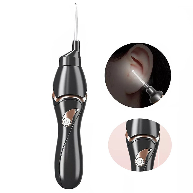 دستگاه جرم گیر و تمیزکننده گوش مدل Electric Light-Emitting Ear Spoon DF-686