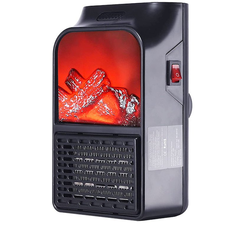 فن هیتر پریزی 1000 وات فلیم طرح شومینه